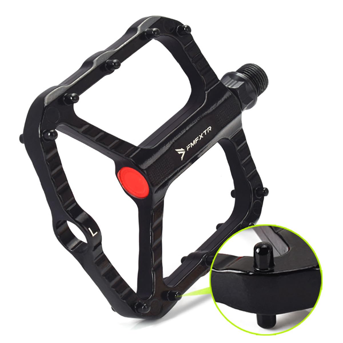 自転車ペダル栄輪業プラットフォームタイプ Amazon | 自転車 ペダル フラットペダル 高回転性能 シールド